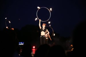 Ardensia spectacle feu pyrotechnique et spectacle de lumière LED