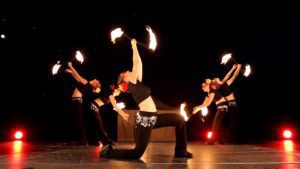Ardensia spectacle feu pyrotechnique et spectacle de lumière LED