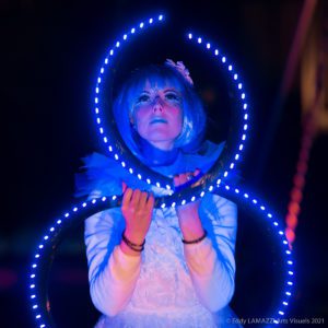 spectacle de lumière LED féerique