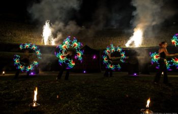 Ardensia Lillebonne - spectacle feu et LED (13)