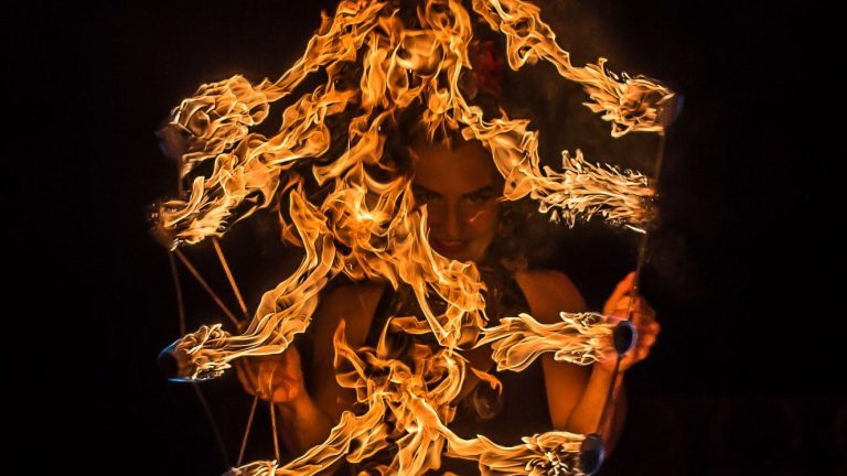 Spectacle de feu et LED Ardensia à Lillebonne - Compagnie Luminescence, n°10