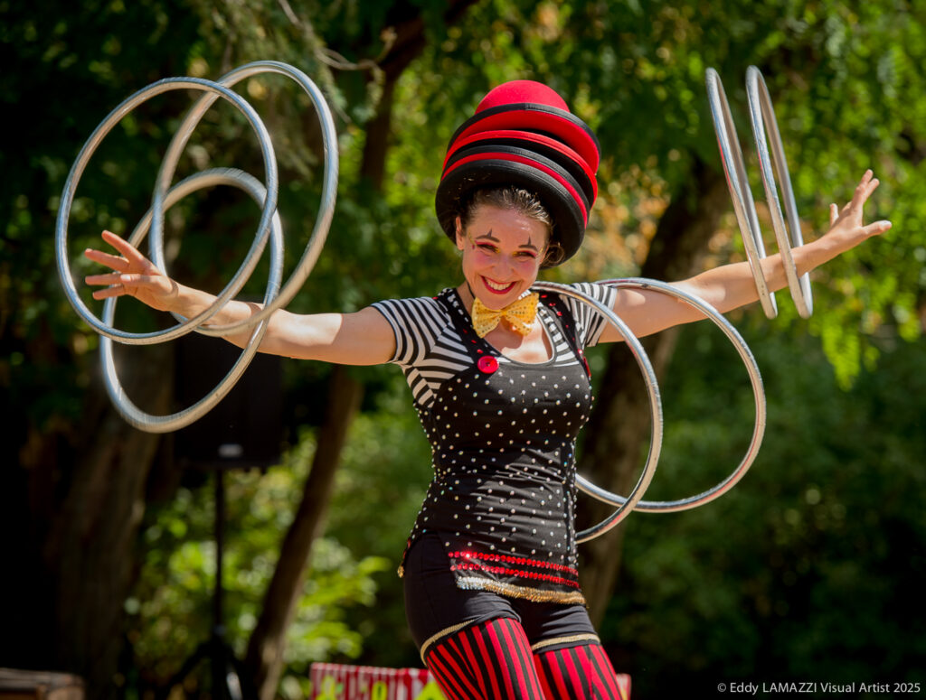 Cirk’n’Swing, spectacle de la Compagnie Luminescence