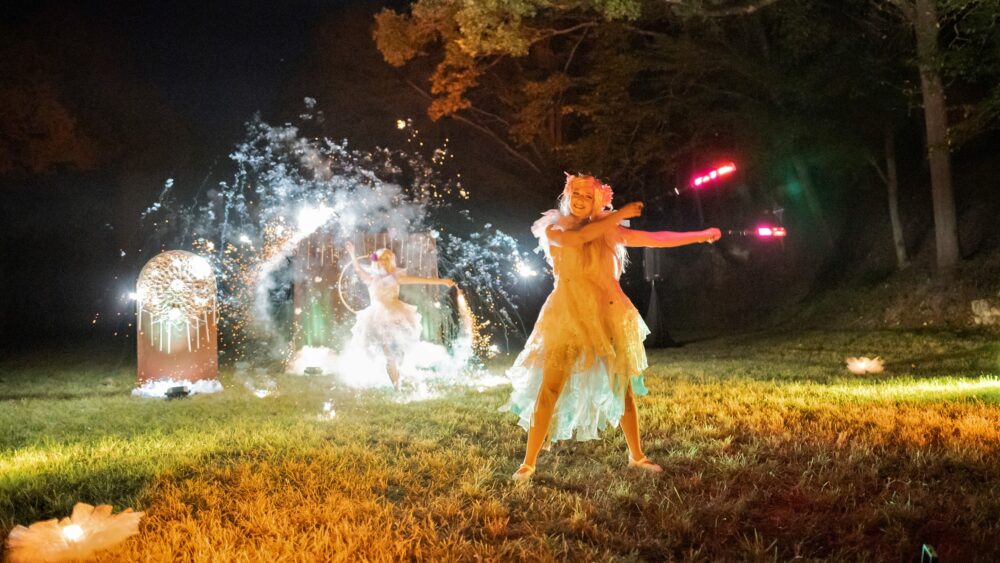 Féerie spectacle LED mariage (5)