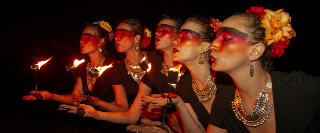 Le spectacle Instinct de la Compagnie Luminescence